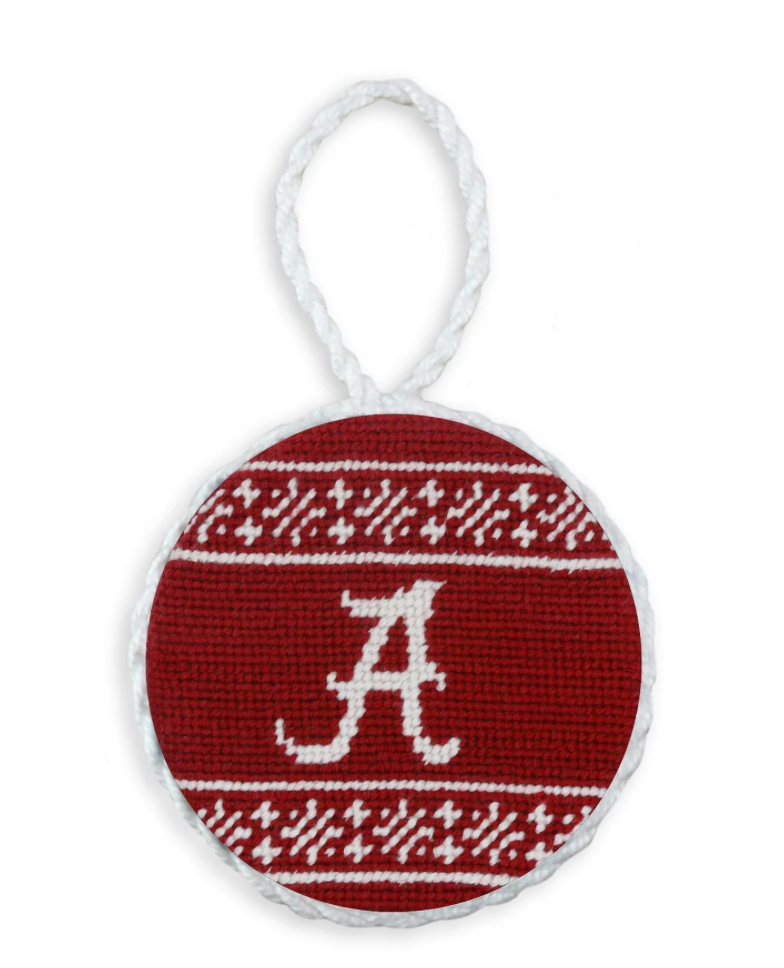 Alabama Fairisle Ornament