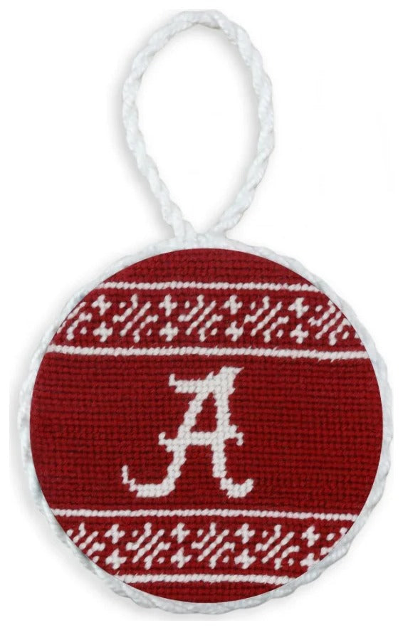 Alabama Fairisle Ornament