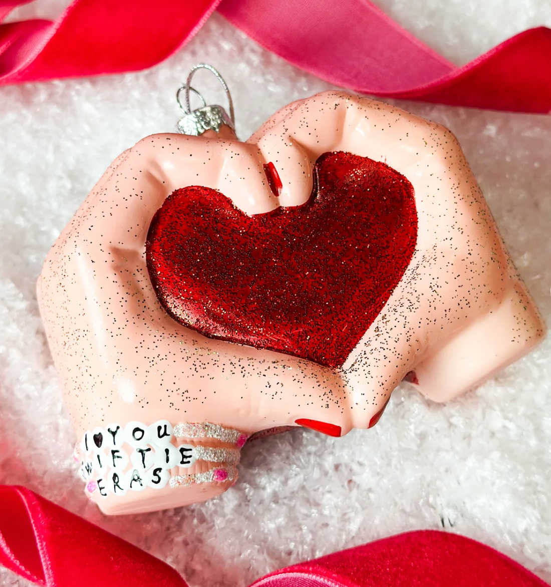 Swiftie Heart Ornament