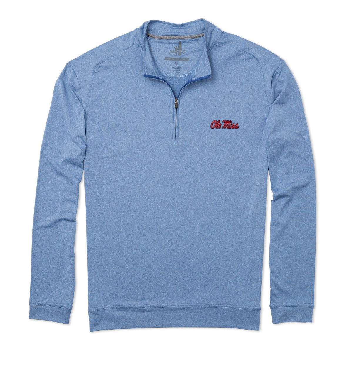 Ole Miss Flex Gulf Blue 1/4 Zip