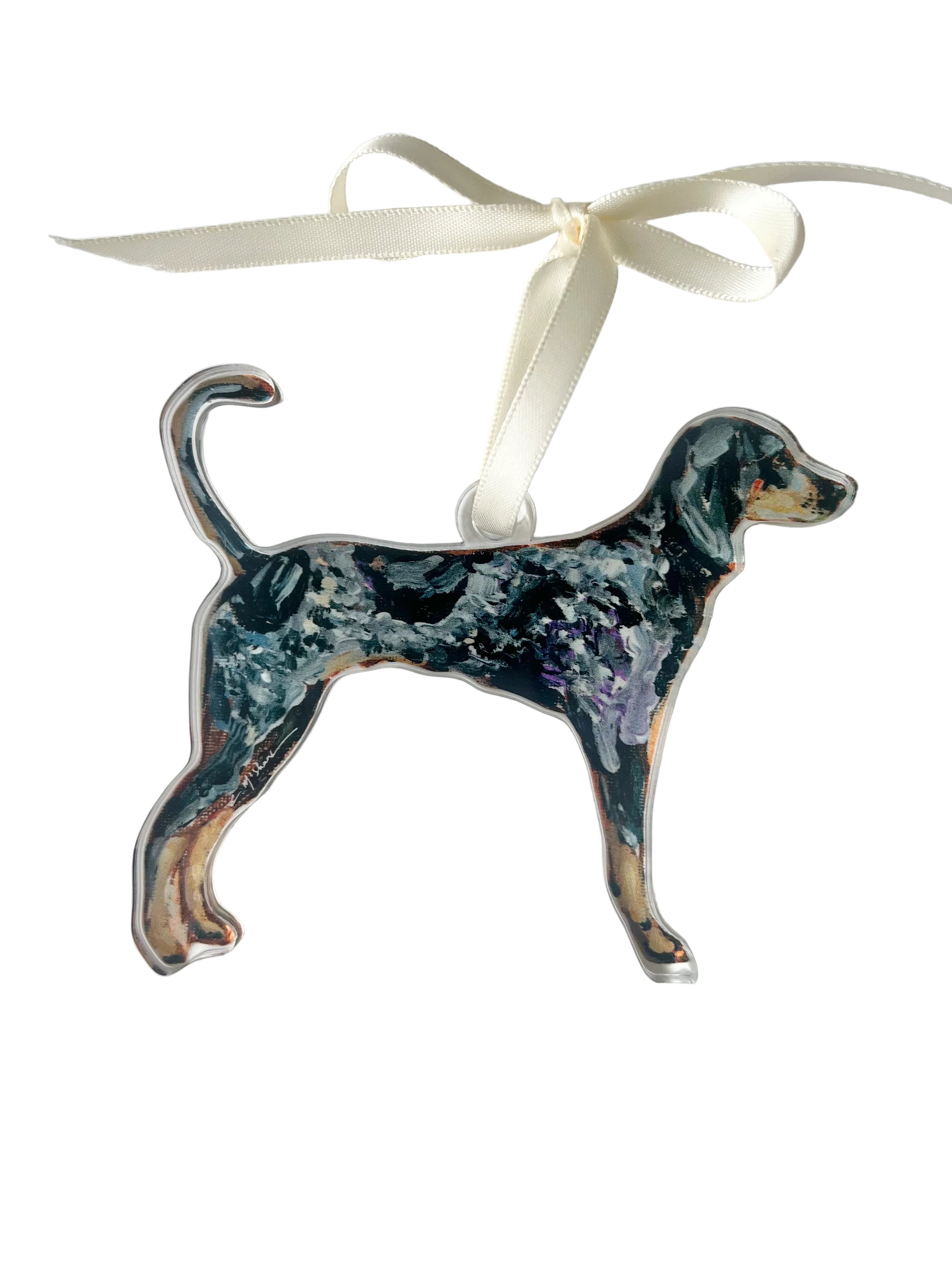 Bluetick Coonhound Ornament