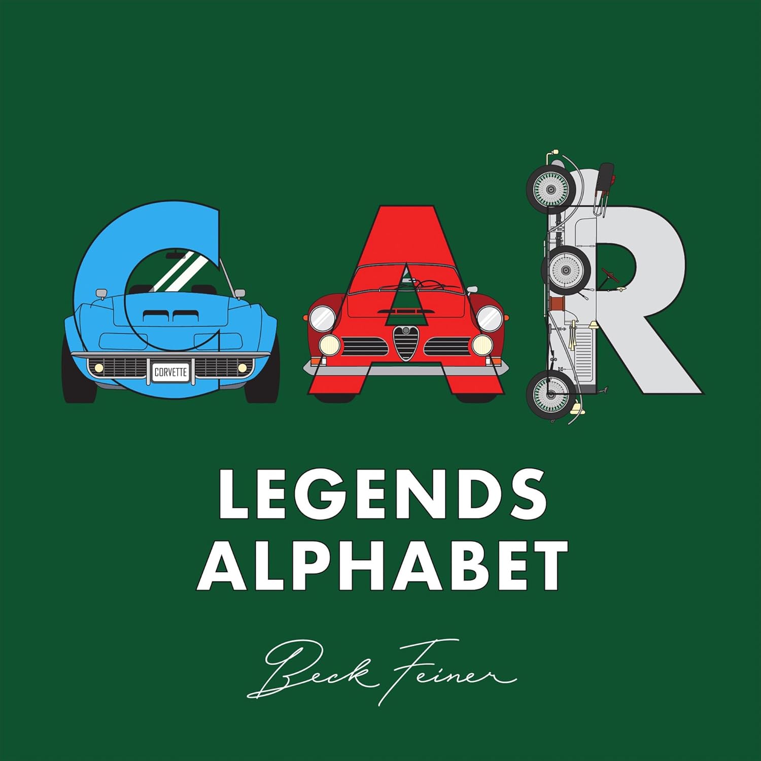 Car Legends Alphabet Book