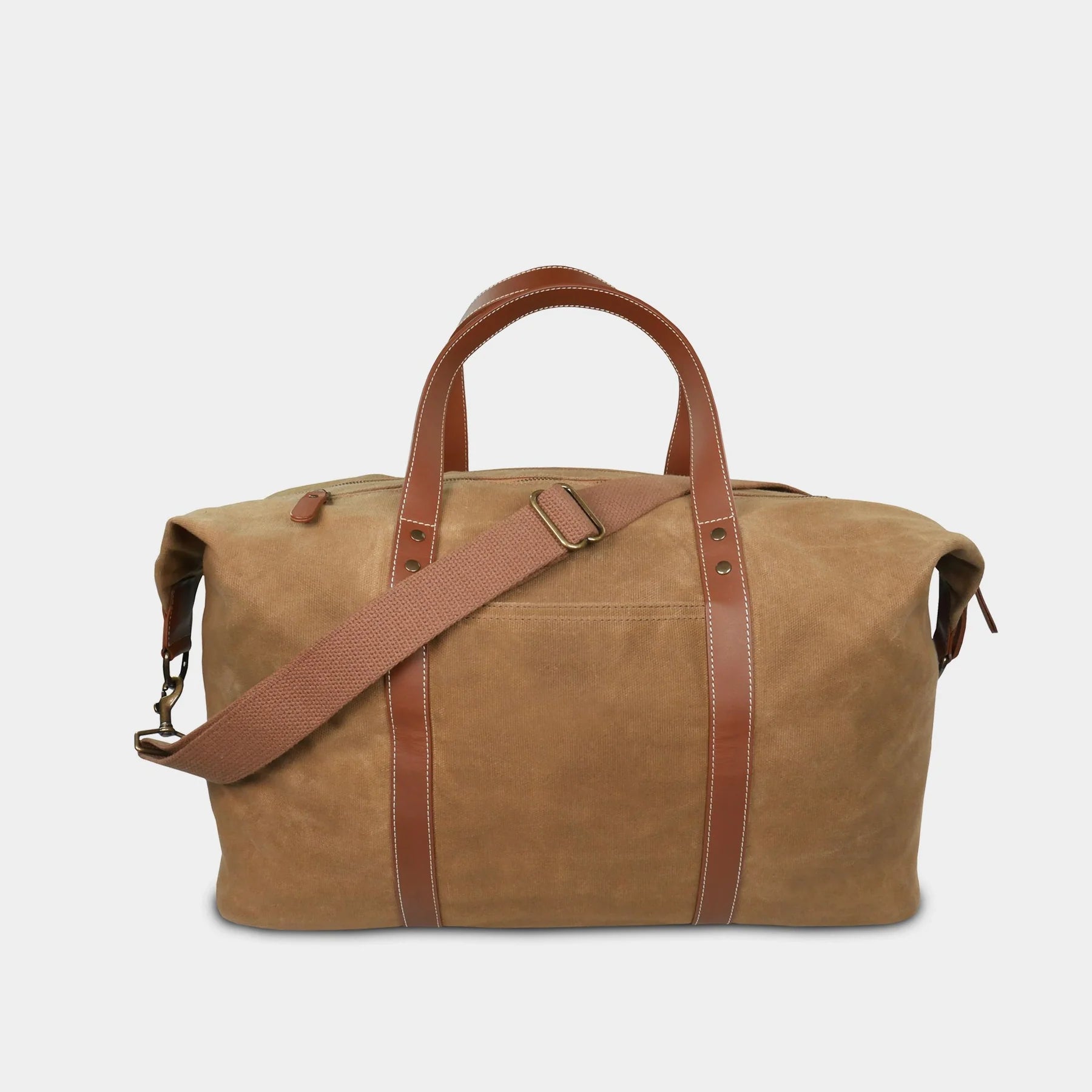 AUBURN "AU" WAXED CANVAS FIELD BAG
