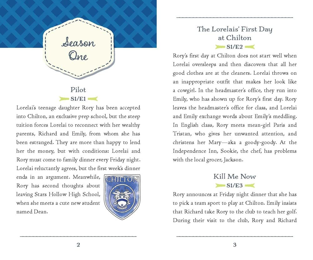 THE GILMORE GIRLS TRIVIA DECK AND EPISODE GUIDE