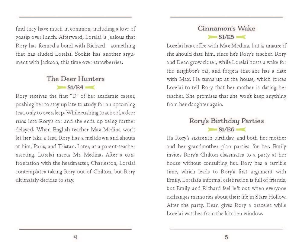 THE GILMORE GIRLS TRIVIA DECK AND EPISODE GUIDE