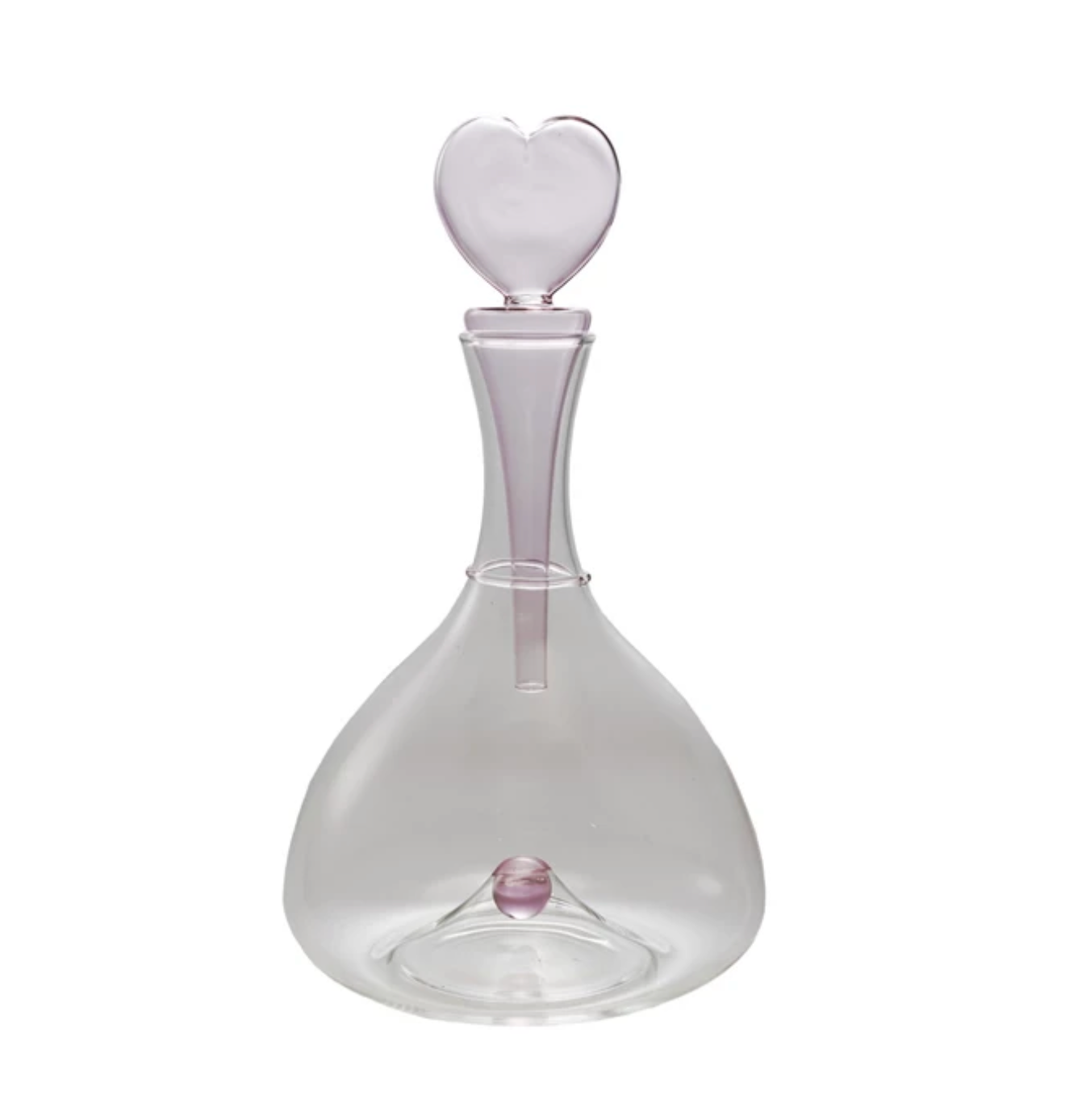 Heart Shaped Stopper Decanter