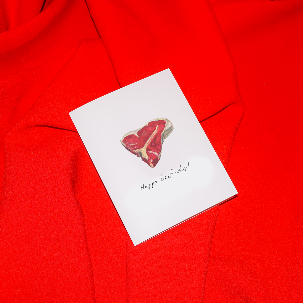 Happy Beef-Day Birthday Card