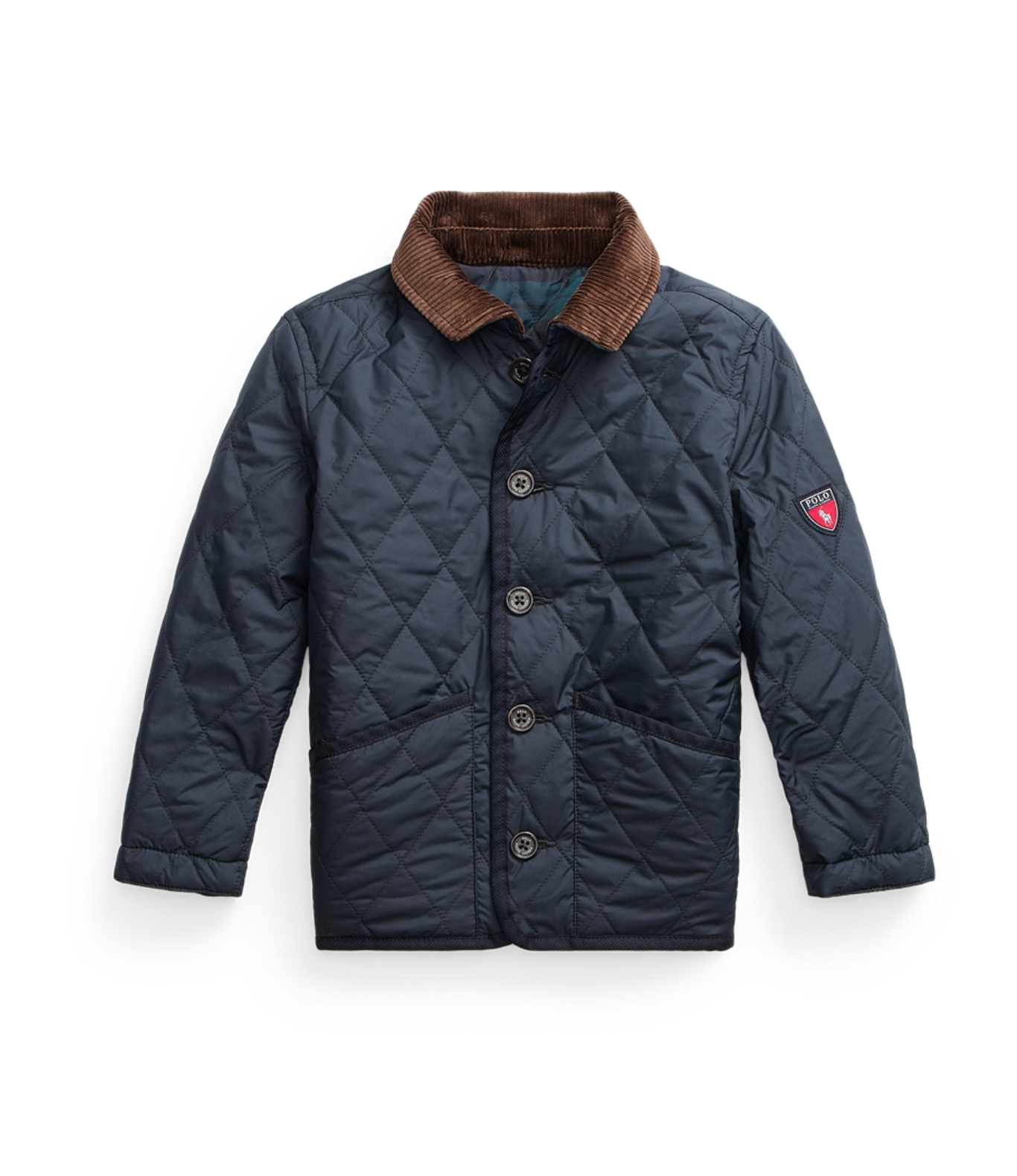 Boys Reversible Quilted Hayfield Jacket