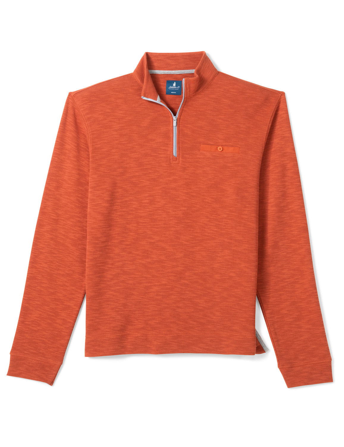 Flame Stitch Quarter Zip Pullover