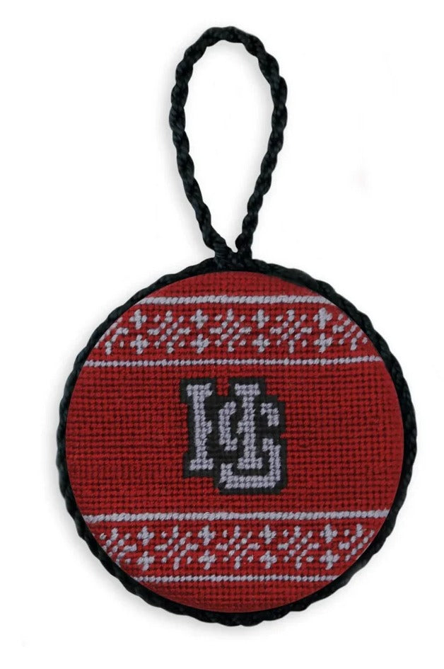 Hampden Sydney Fairisle Ornament