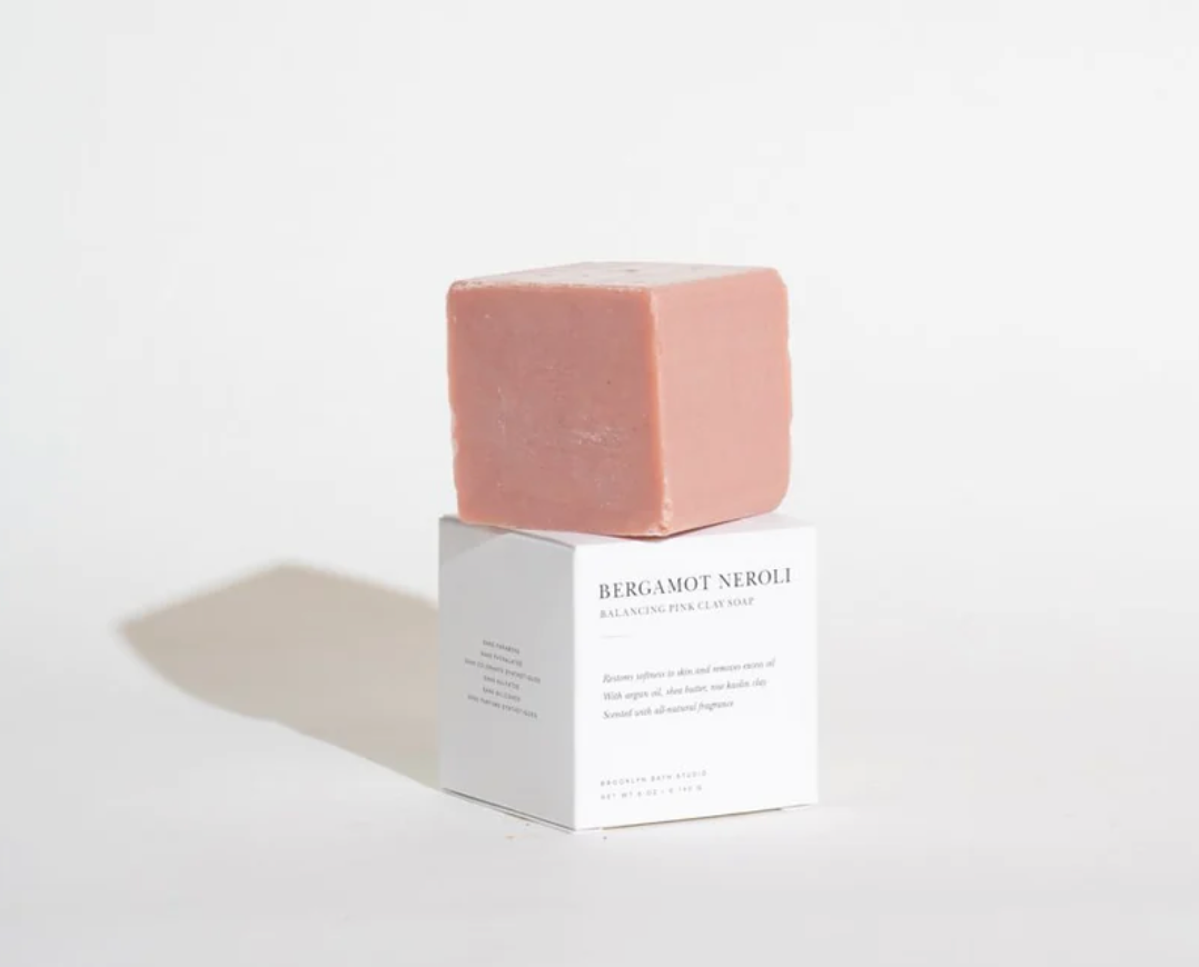 Bergamot Neroli Pink Clay Bar Soap