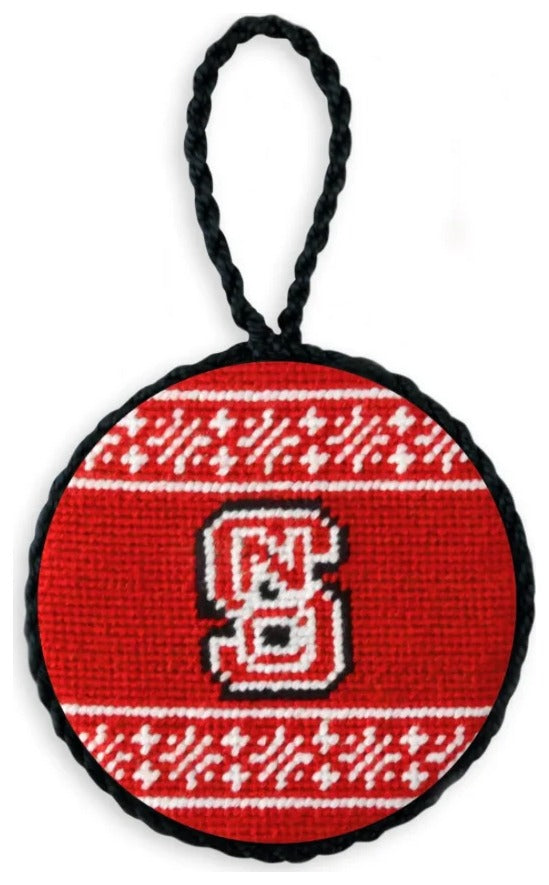 N.C. State Fairisle Ornament