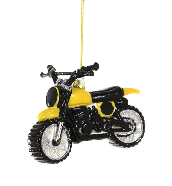 Dirt Bike Ornament