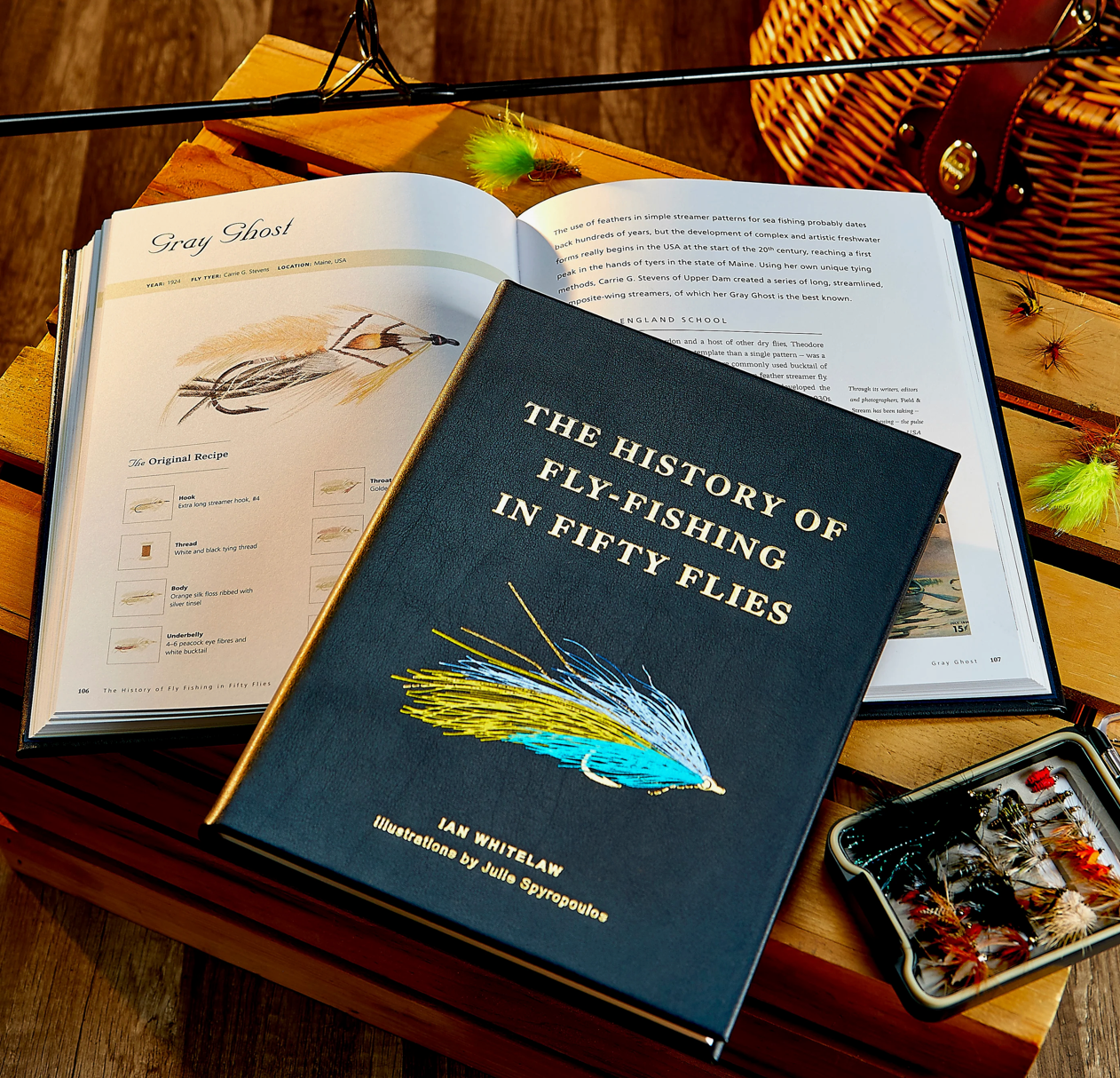 History of Fly Fishing Leather