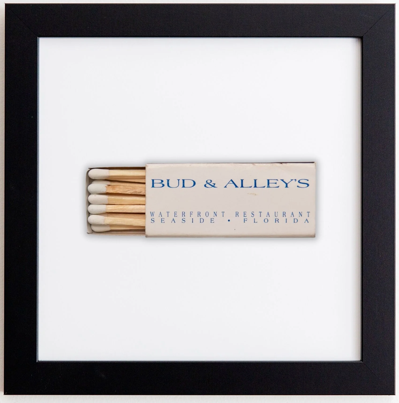 Bud & Alleys (Black Frame)