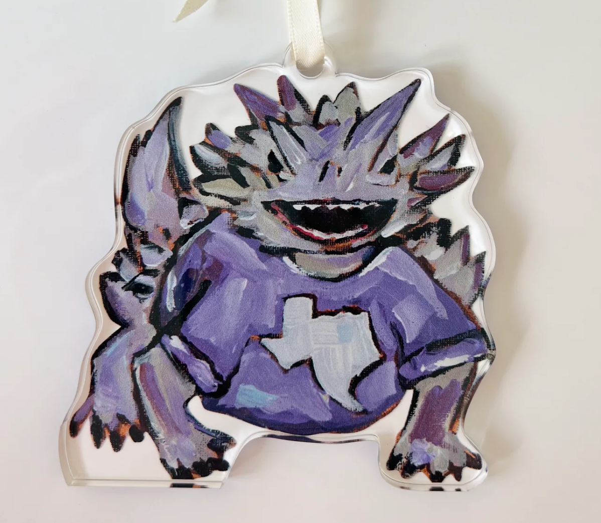 TCU Acrylic Ornament