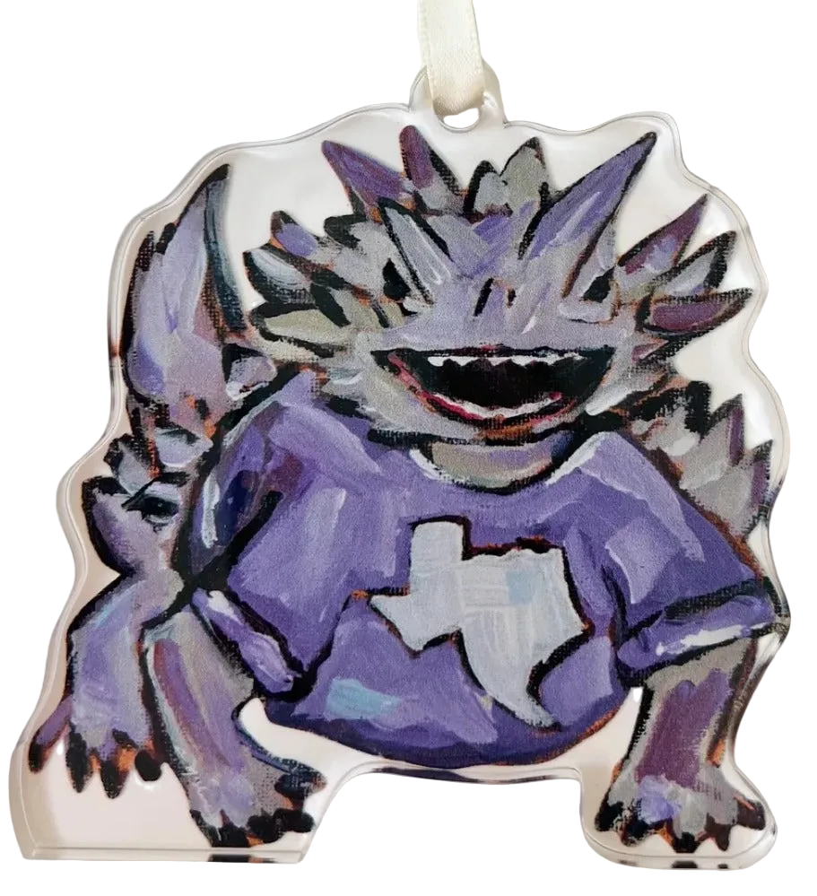 TCU Acrylic Ornament