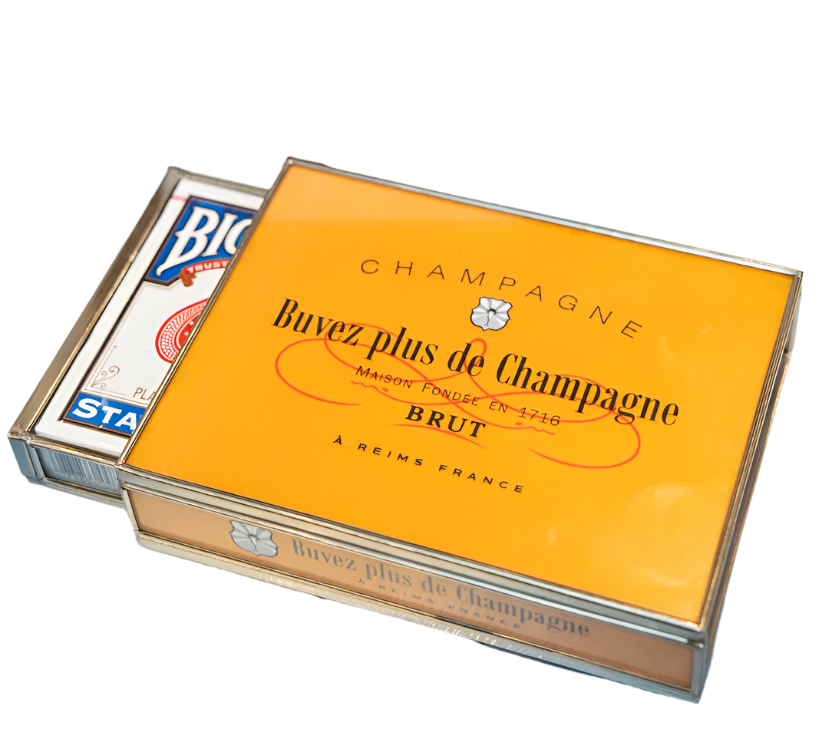 Orange Brut Card Box