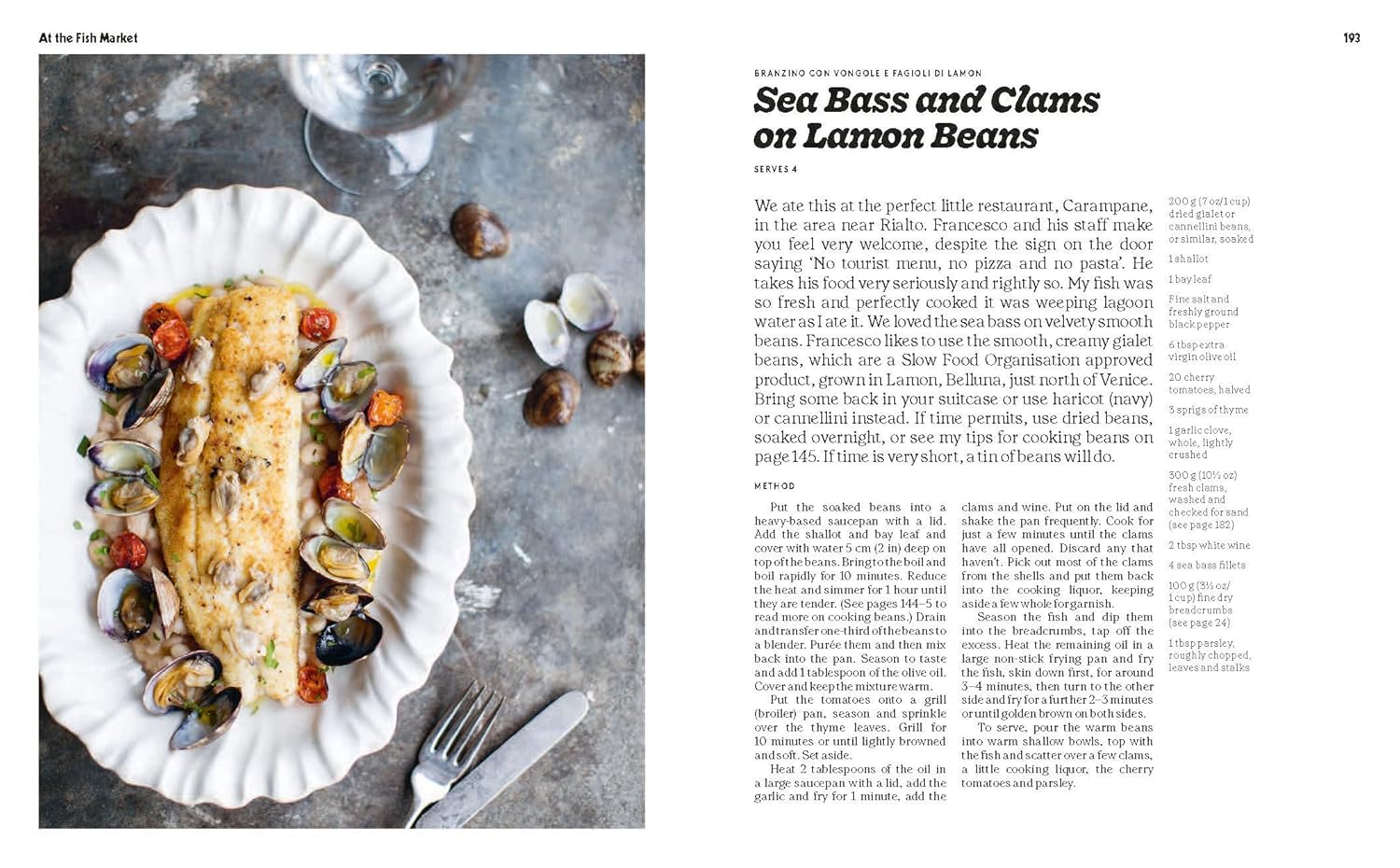 Recipes from Venice