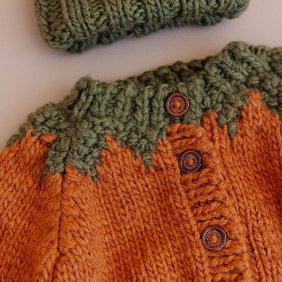 Pumpkin Cardigan