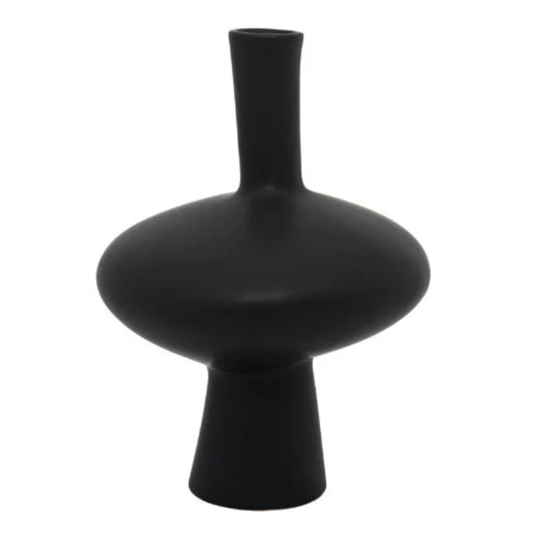 Moroseta Vase in Black