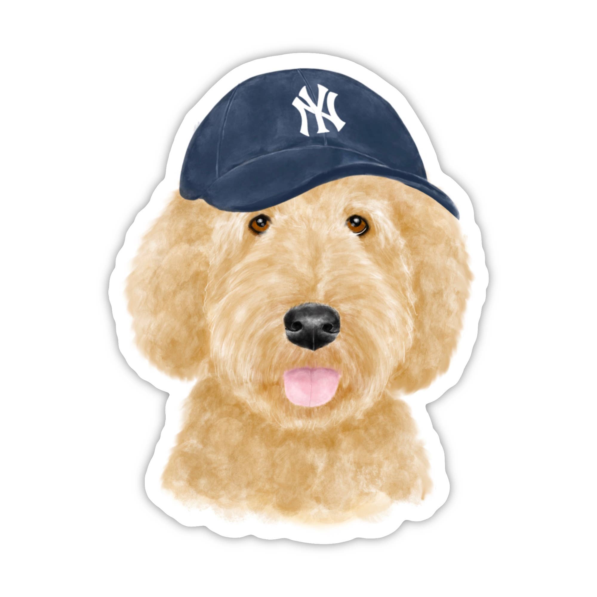 NY Yankees Doodle Sticker