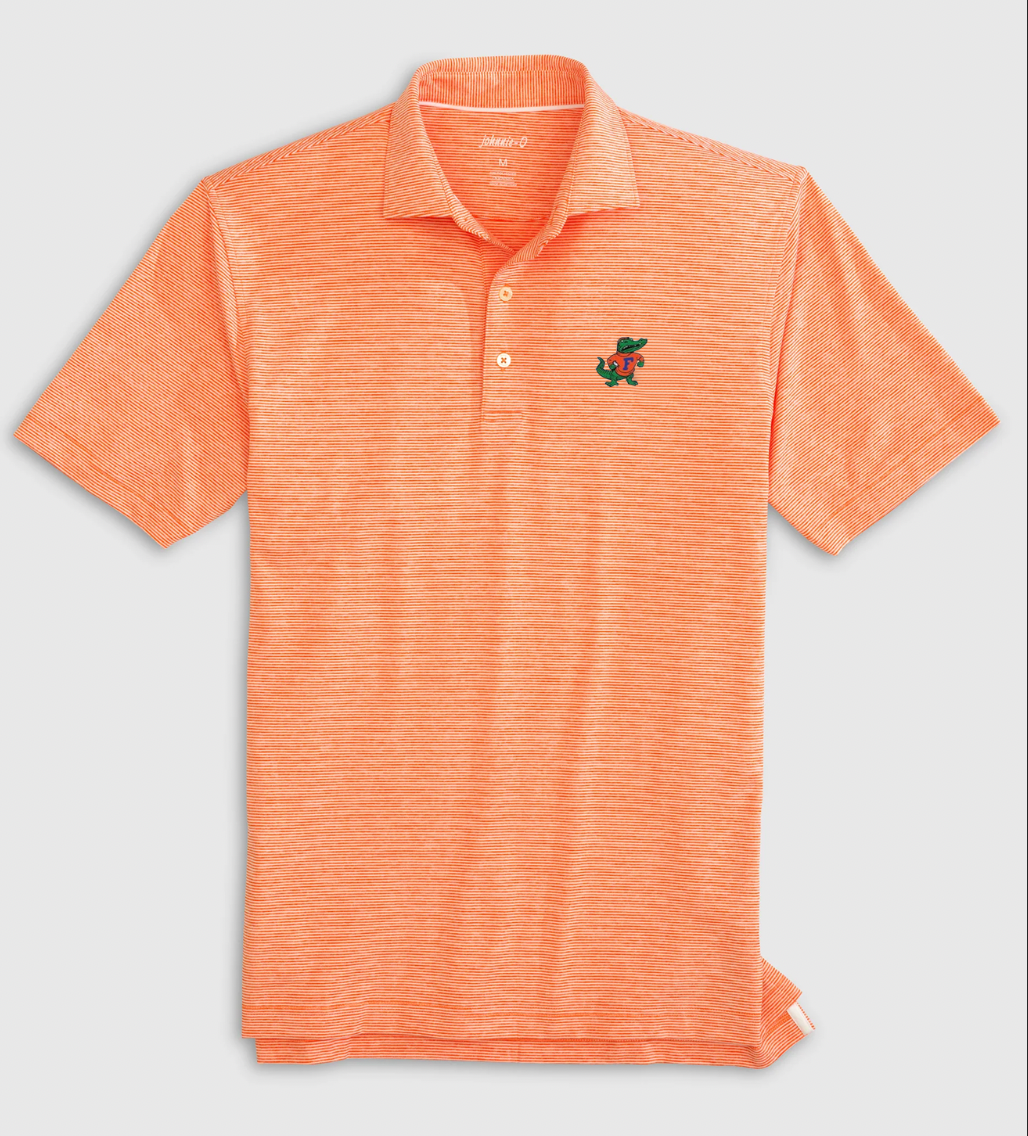 FLORDIA LYNDON PERFORMANCE POLO ORANGE