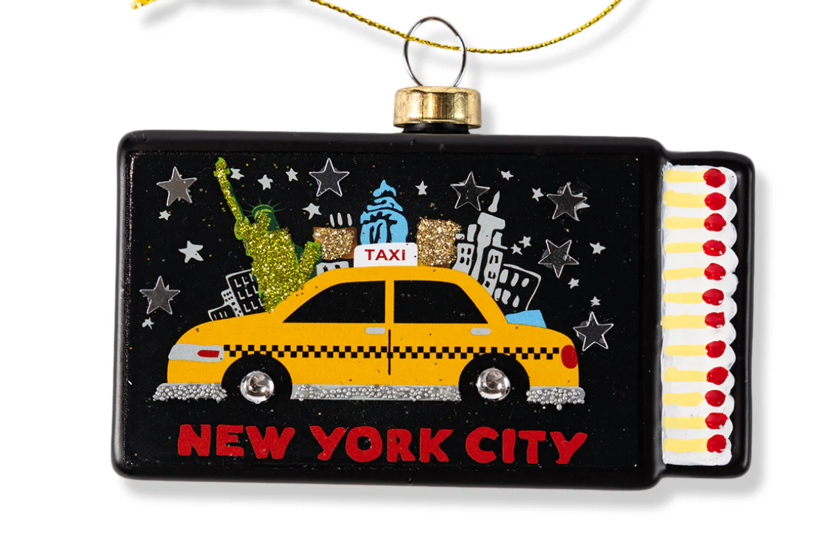 Matchbook Ornament - New York City