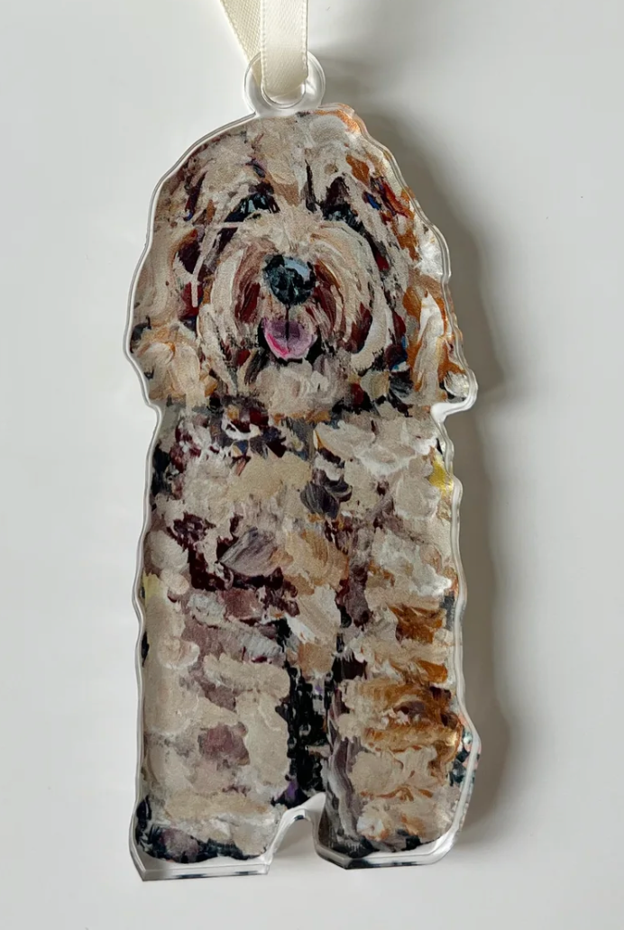 Cockapoo Acrylic Ornament