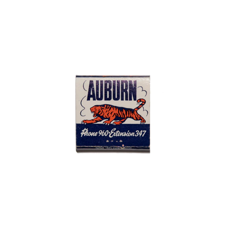 Auburn Matchbook Print - Print Only