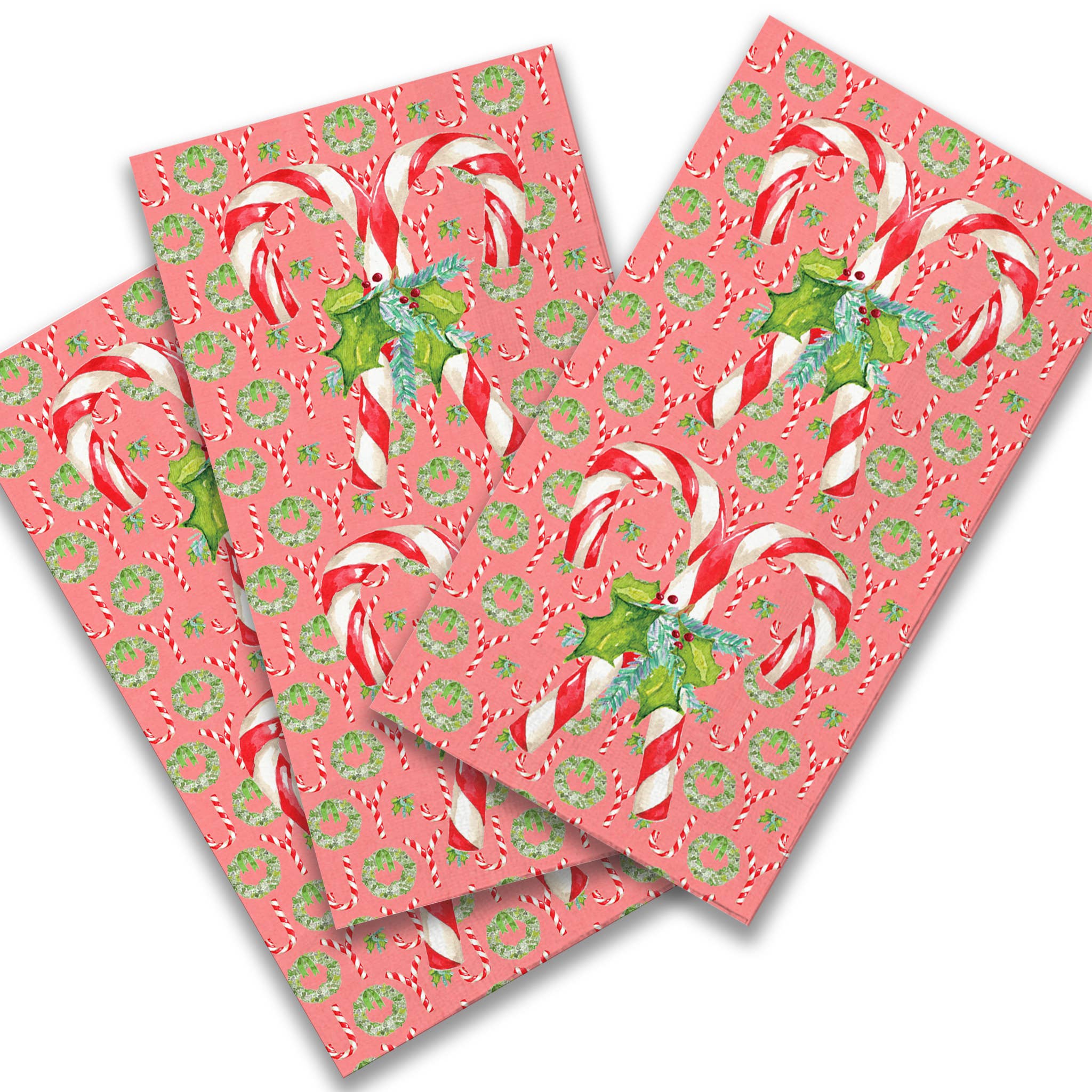 Candy Canes Guest Towels