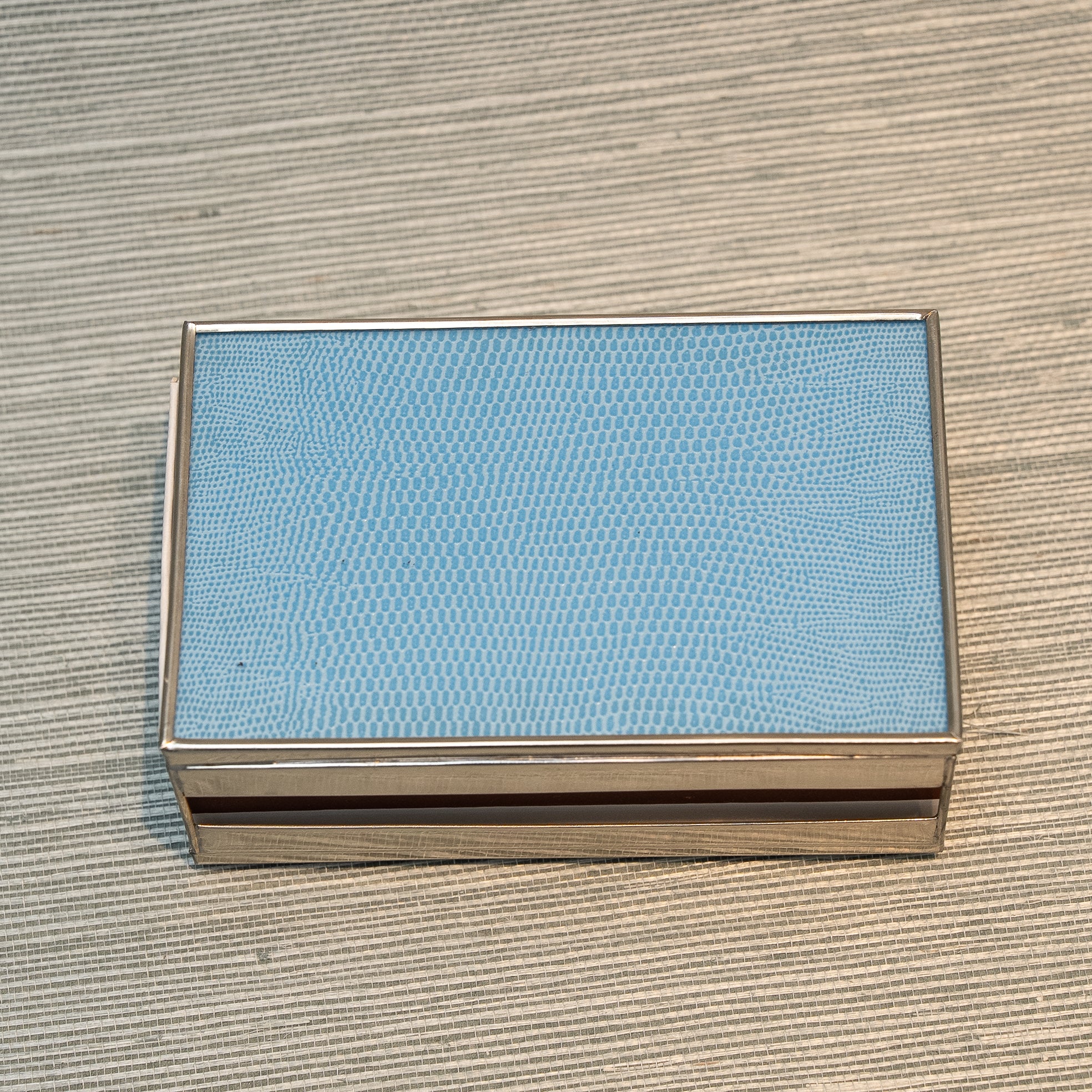 Blue Skin Matchbox Cover