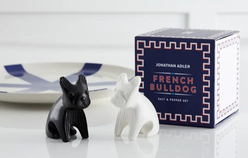 French Bulldog Salt & Peper Shakers