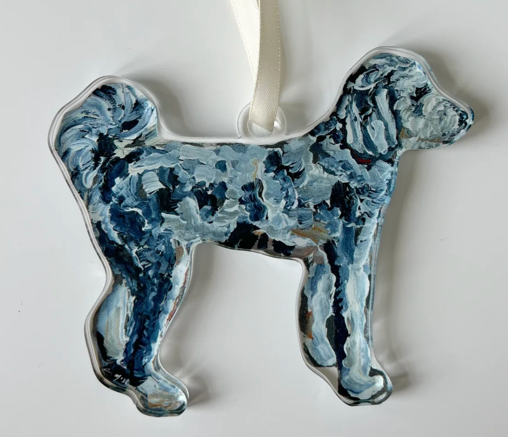 Aussiedoodle Acrylic Ornament