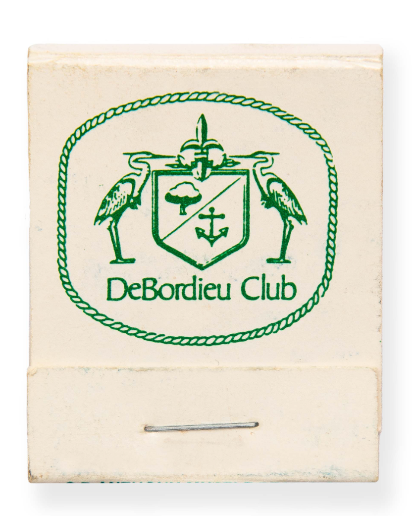 DeBordieu Club Matchbook Print - Print Only