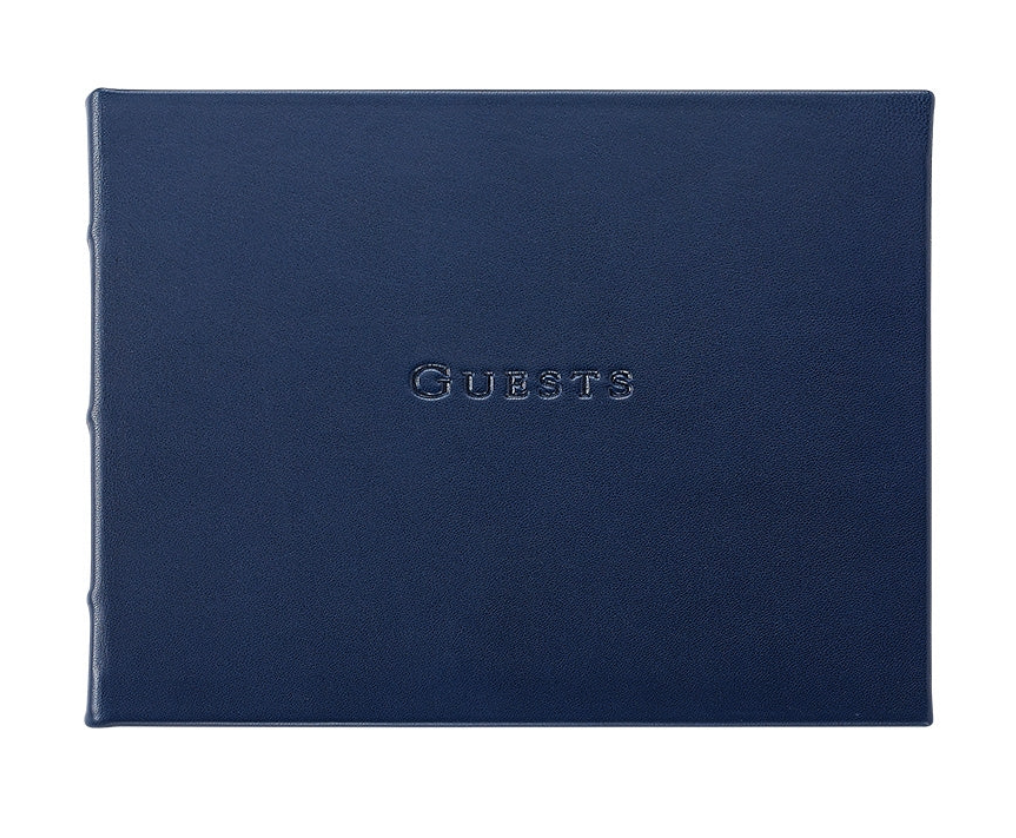 Leather Bound Guest Book