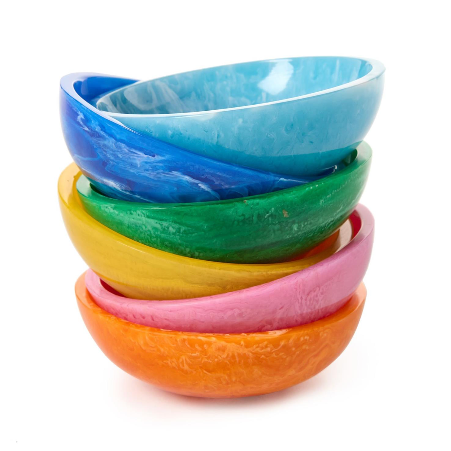Round Resin Tidbit Bowls