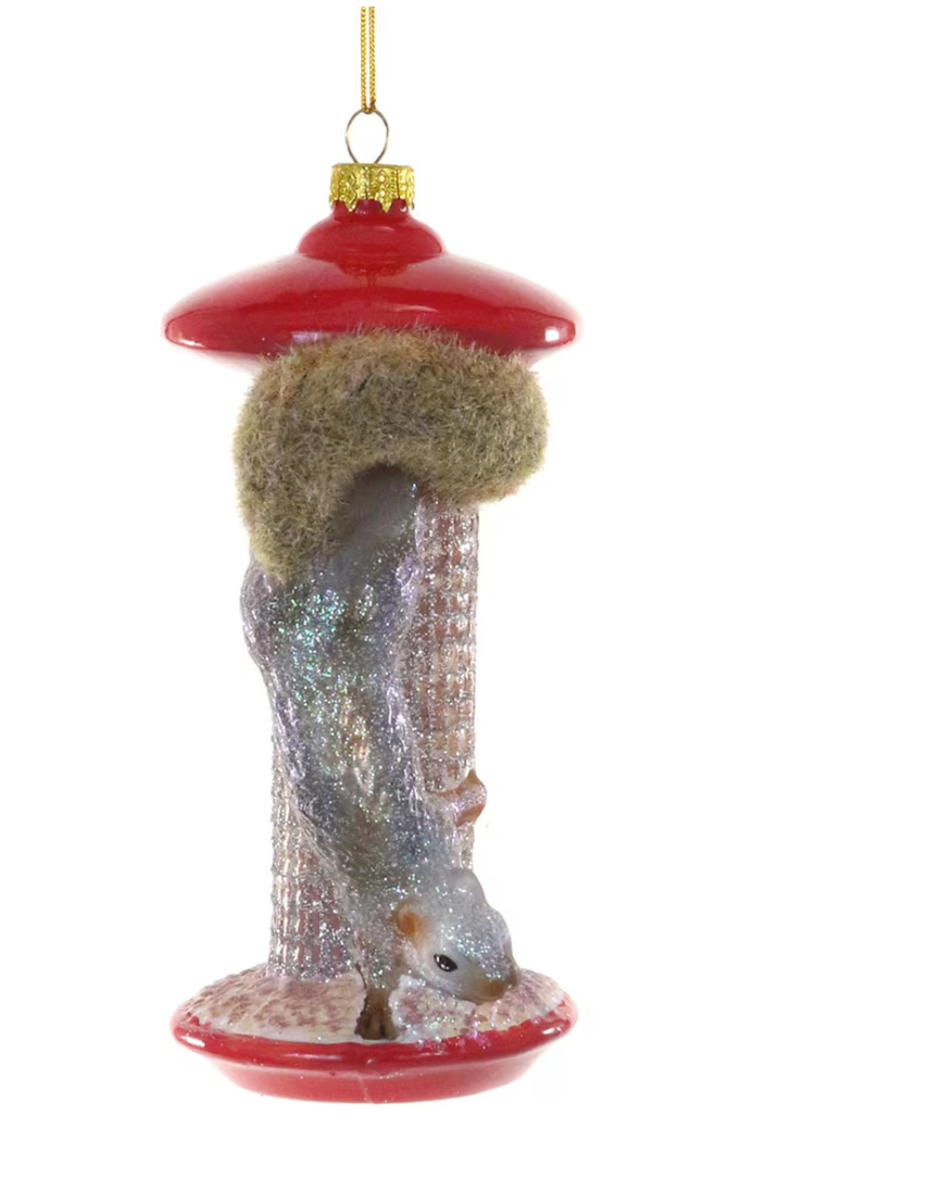 Pesky Squirrel Ornament