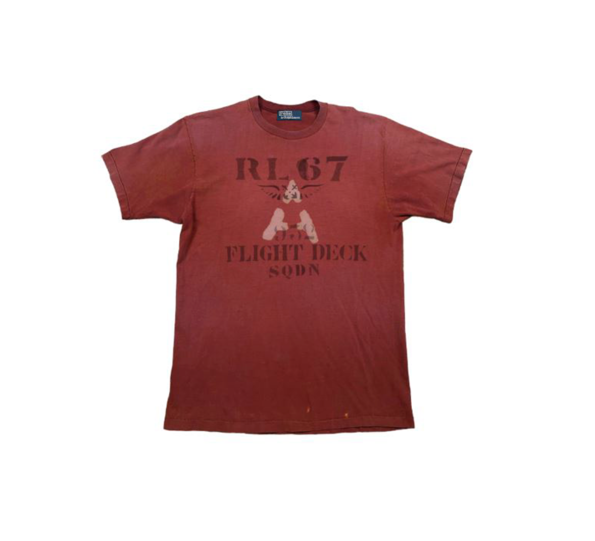 Polo Ralph Lauren Classic Fit Jersey Graphic T-Shirt (Flight Deck)