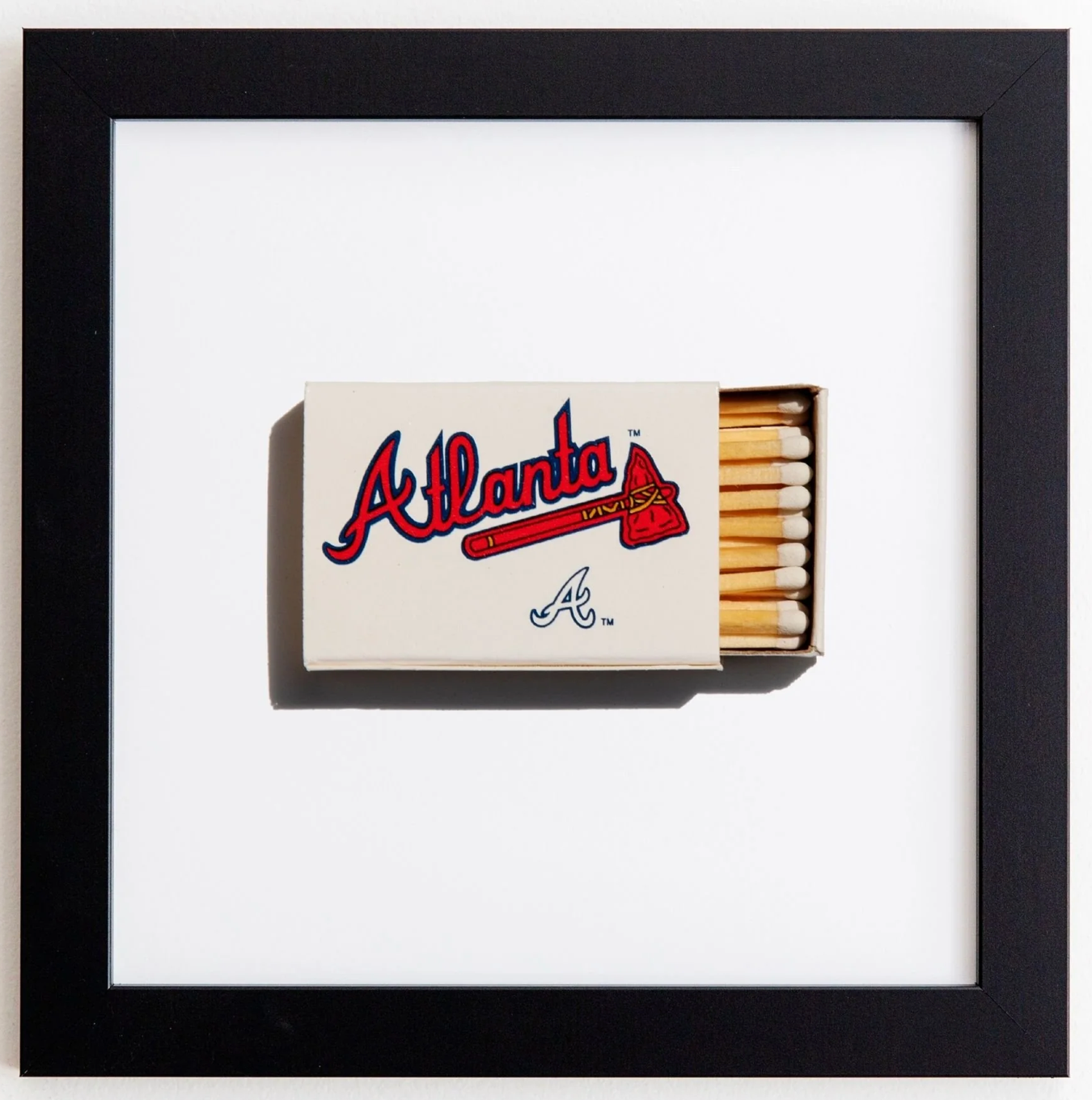 Atlanta Braves (Black Frame)