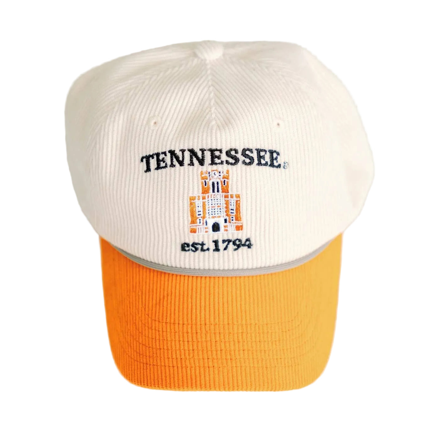 Cap with 'TENNESSEE est. 1794' text and logo on a white background