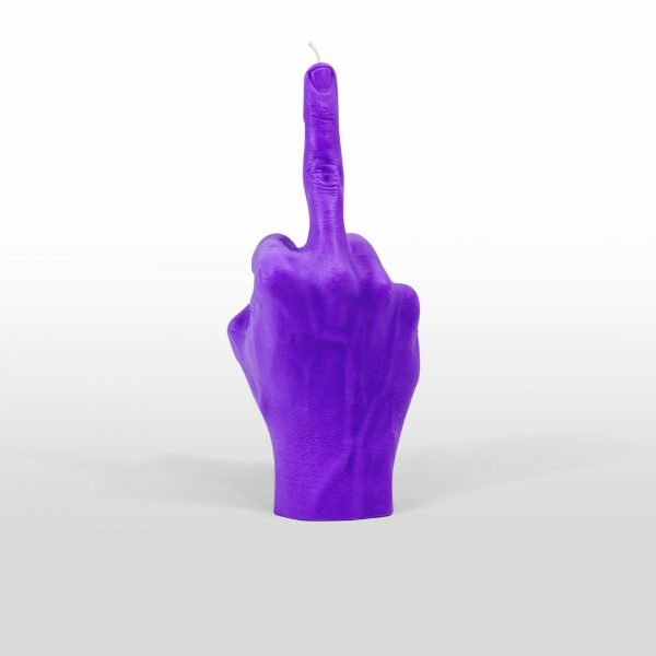 F*ck You Candle in Purple