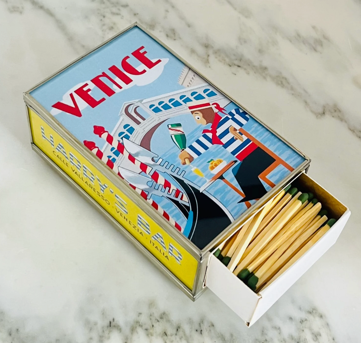 Harry's Bar Venice Matchbox Cover