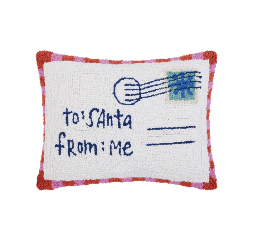 Dear Santa Hook Pillow