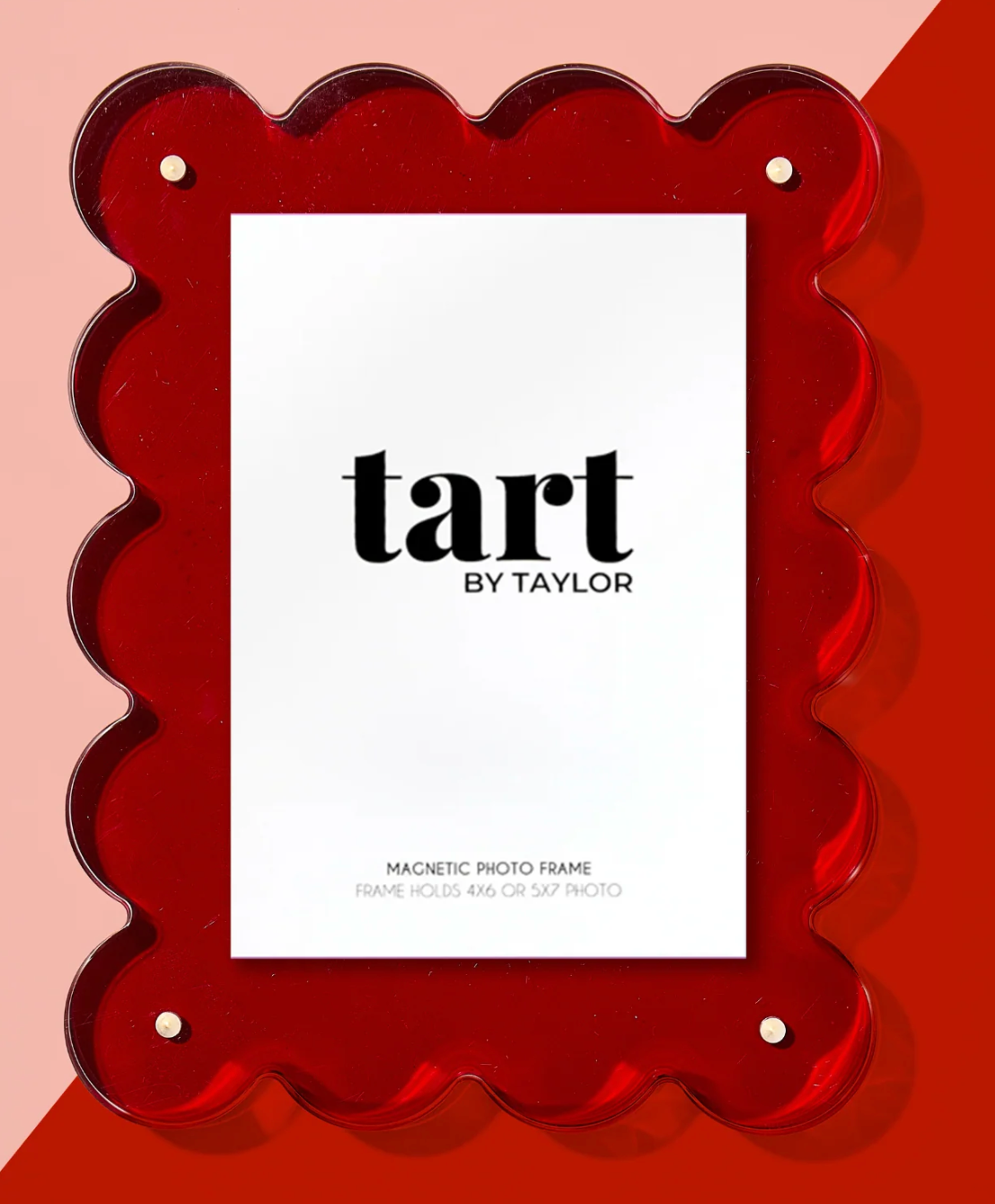 Red Acrylic Picture Frame