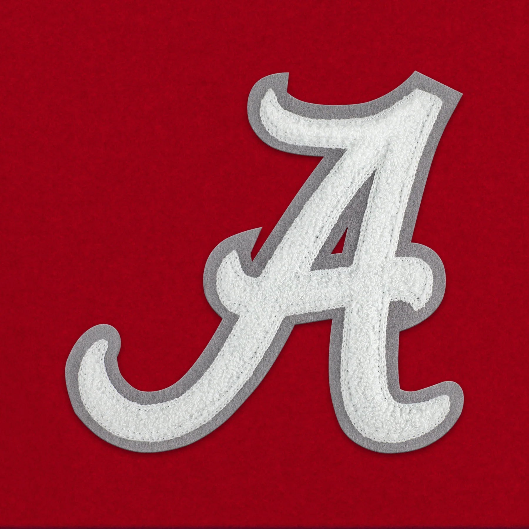 Alabama "A" Weekender Duffle Bag in Crimson