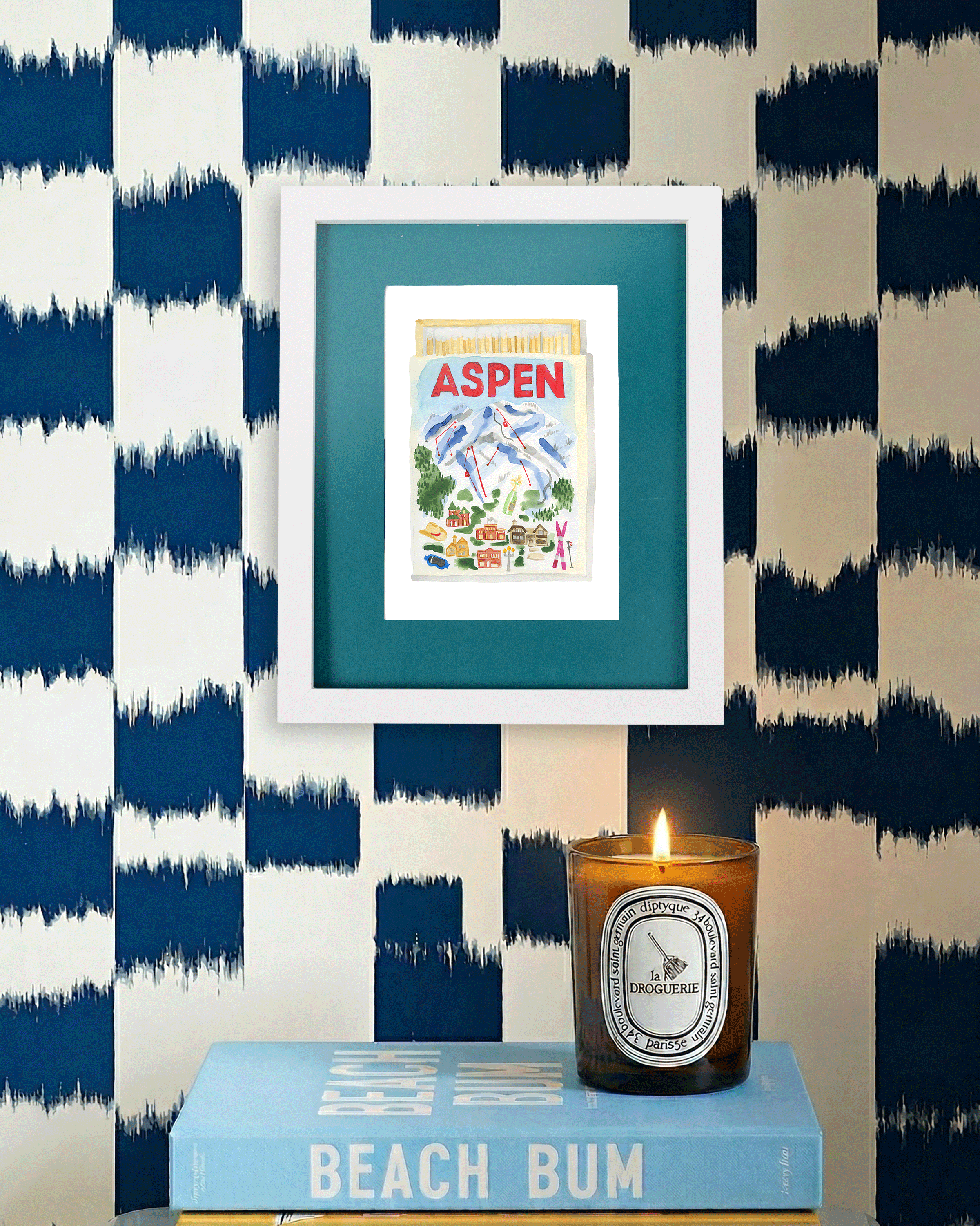 Aspen Matchbook Art Print
