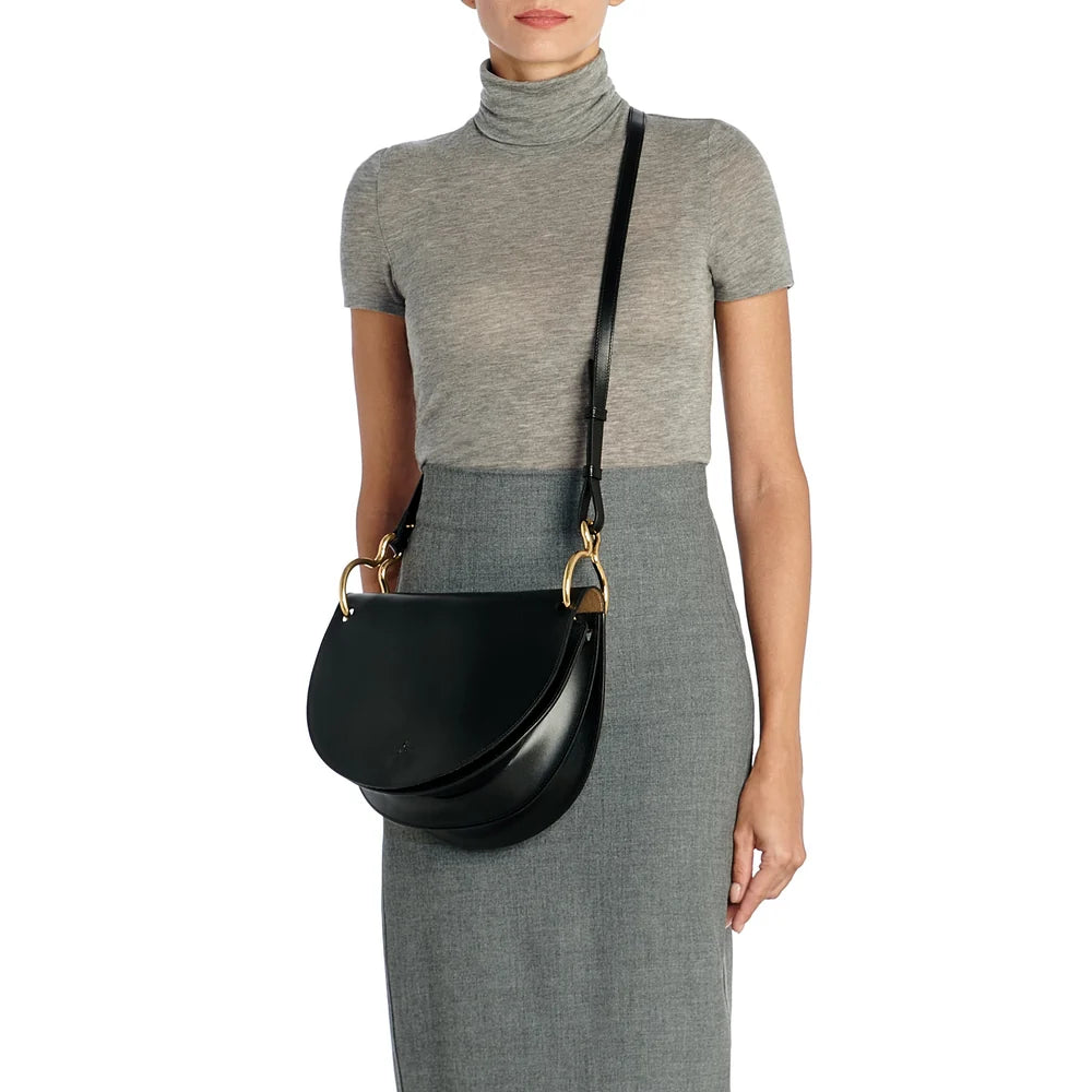 BLACK CONSUELO CROSS BODY LARGE