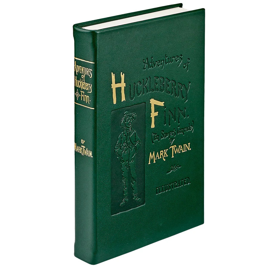 Leather Bound Adventures of Huckleberry Finn