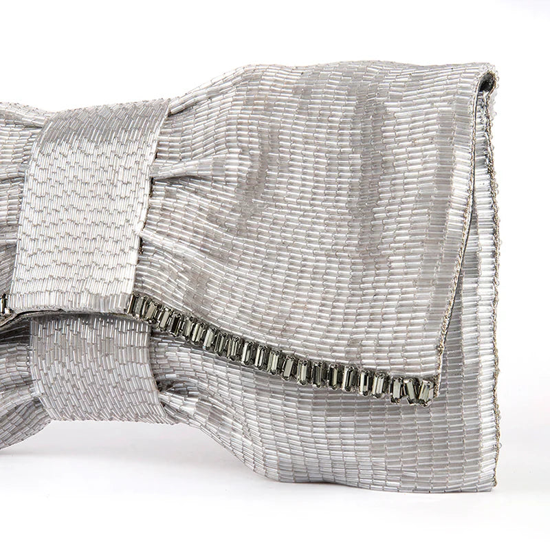 Avianna Clutch - Gunmetal